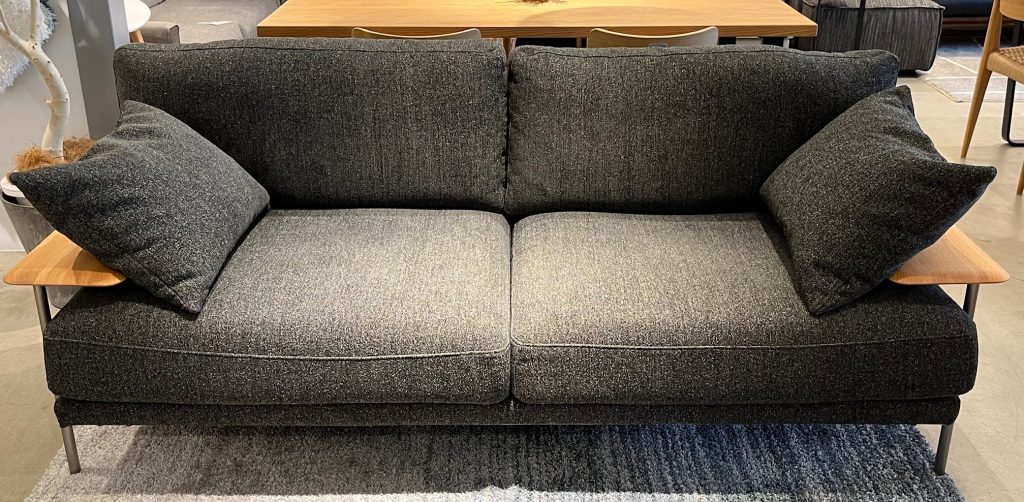 たす　ソファー② ソファ ソファー 2人掛け 収納付き 天然木脚 背もたれ 2人掛け